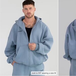 Comfrt Unisex Blue Hoodie